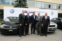 Церемония подписания крупного контракта с VOLKSWAGEN