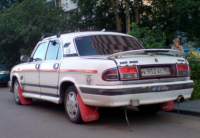 ГАЗ 3110- тюнинг задних дисковых тормозов