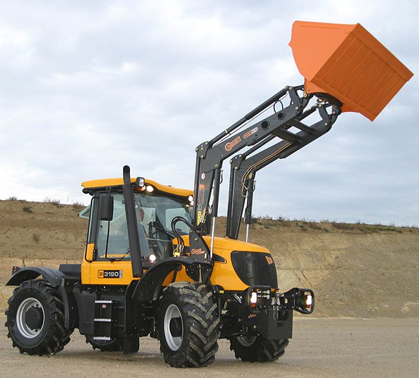 Особенности трактора jcb.