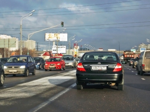 Динамика роста автопарка в Подмосковье в 2 раза выше, чем в Москве