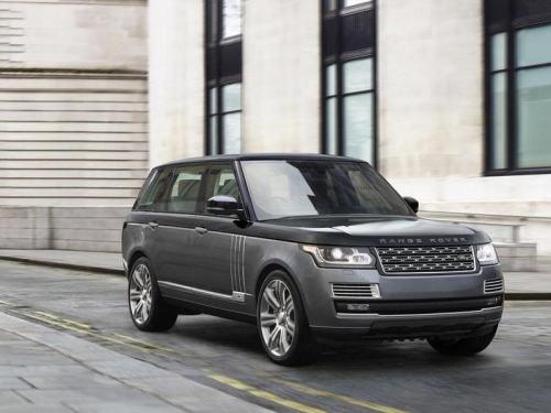 Range Rover представлен в самой роскошной комплектации