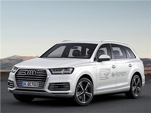 Гибрид Audi Q7 e-tron обзаведется системой беспроводной индуктивной зарядки