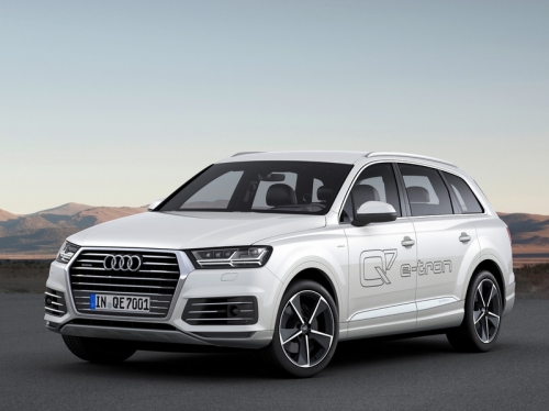 Audi предложит покупателям гибридного Q7 беспроводную зарядку