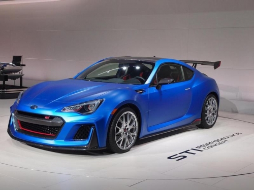 Компания Subaru запрягла купе BRZ гоночным мотором