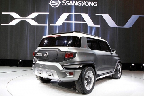 Концепт-кроссовер XAV вернулся к истокам SsangYong