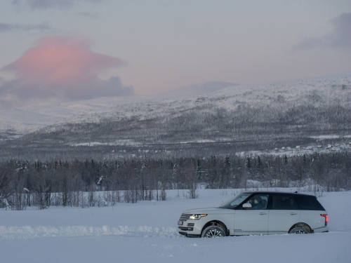 Кошачий вальс: танцы на льду за рулем полноприводных Jaguar