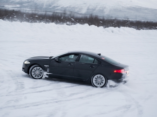 Кошачий вальс: танцы на льду за рулем полноприводных Jaguar