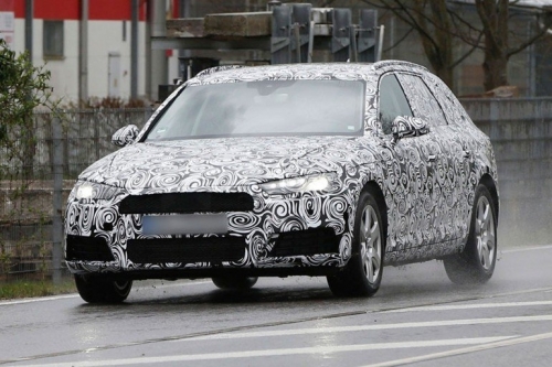 Новый Audi A4 замечен в версиях универсал и S4