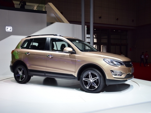 Новый кроссовер Zotye подражает немецким собратьям