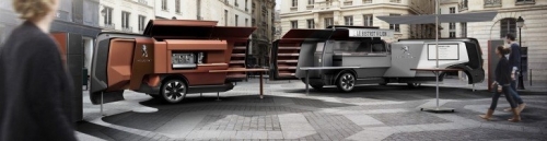 Peugeot демонстрирует новый фургон Foodtruck - бистро на колесах