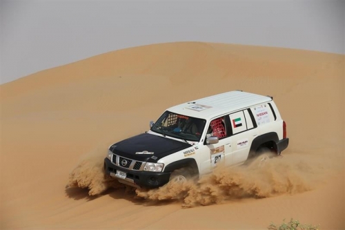 Победный финиш VEB Racing и Анастасии Нифонтовой на ралли Abu Dhabi Desert Challenge 2015!