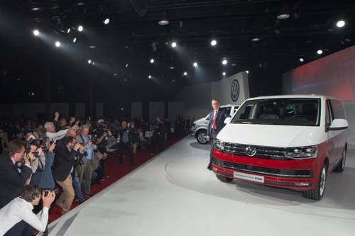 В Амстердаме впервые показали новый Volkswagen Т6
