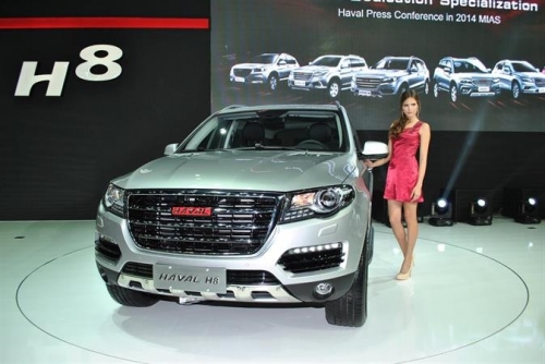 В Китае представили модернизированный Haval H8