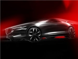 Премьера концептуального кросс-купе Mazda Koeru состоится уже на следующей неделе