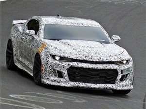 Самая мощная версия Chevrolet Camaro в истории уже проходит испытания на трассе
