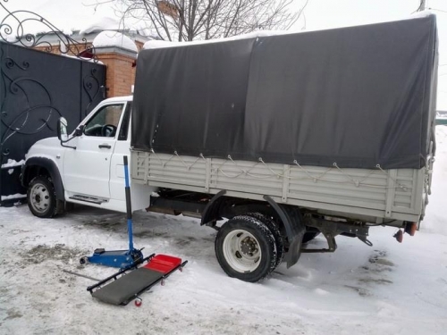 В Сети появились фотографии нового грузовика УАЗ